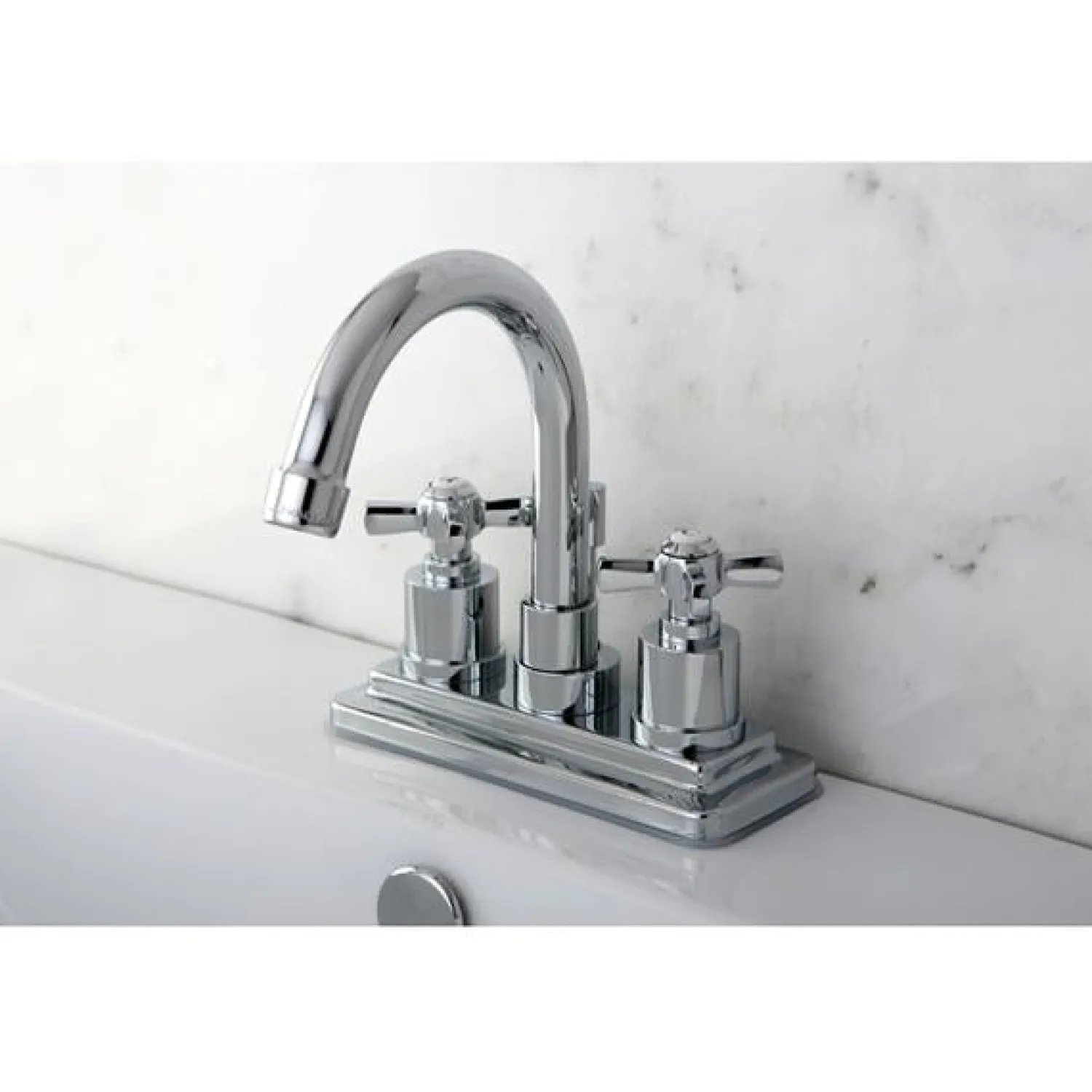 New Modern Millennium 4" Centerset Lavatory Faucet 4" Center Set
