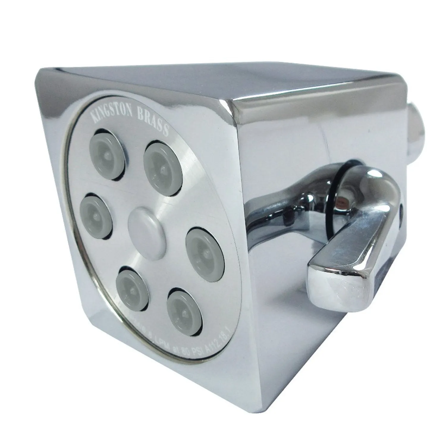 Sale Monarch 2.8" Brass Square Shower Head Shower Heads