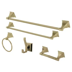 Monarch 5-Piece Bathroom Accessory Set Accessory Packages
