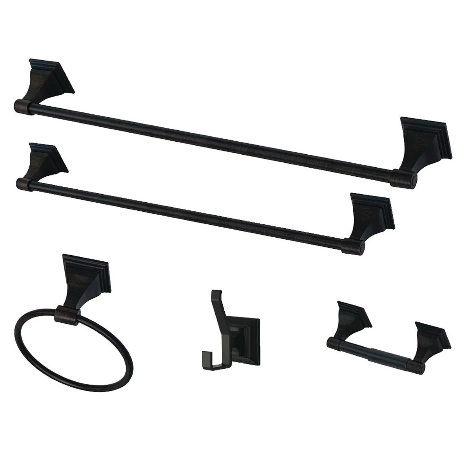 Monarch 5-Piece Bathroom Accessory Set Accessory Packages