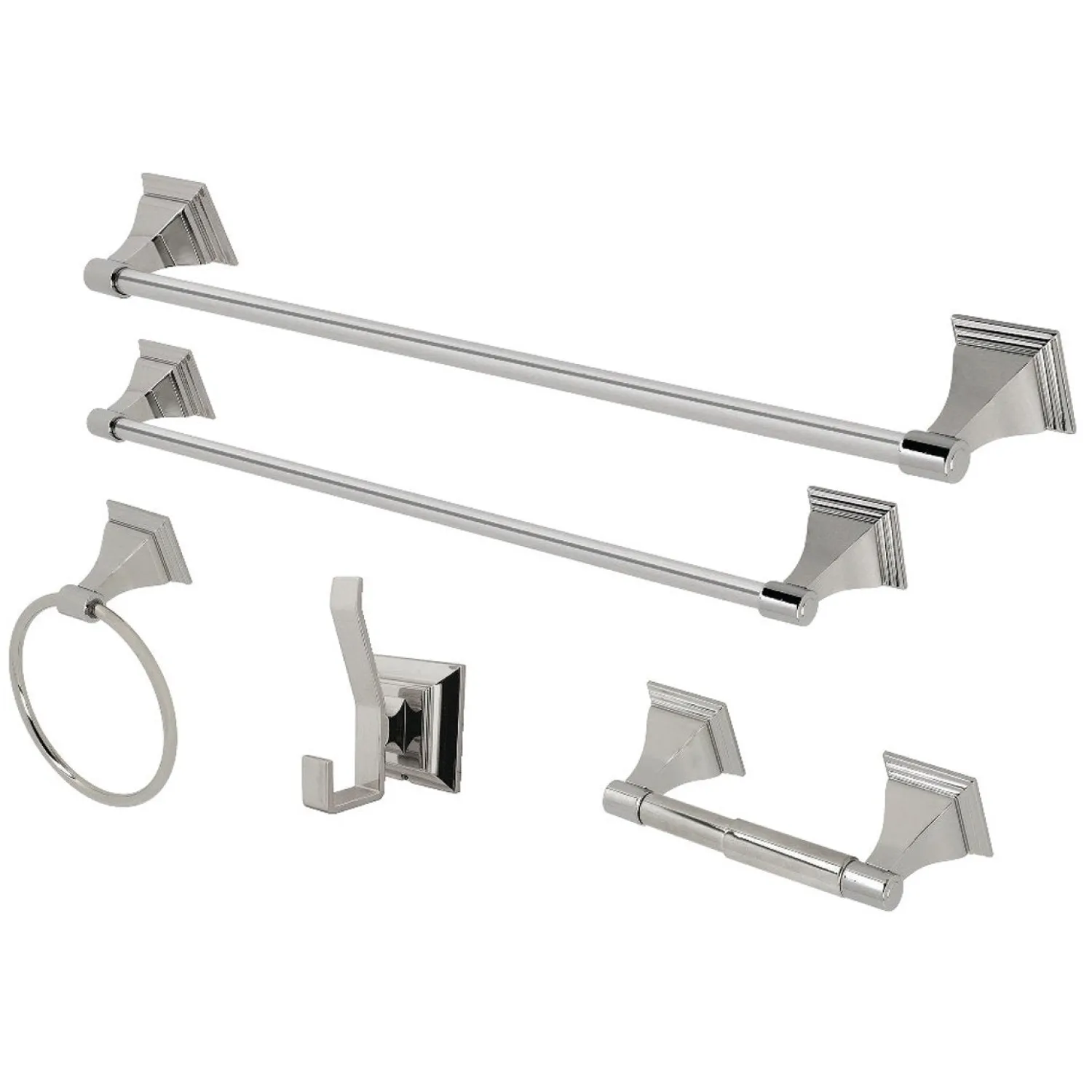Monarch 5-Piece Bathroom Accessory Set Accessory Packages