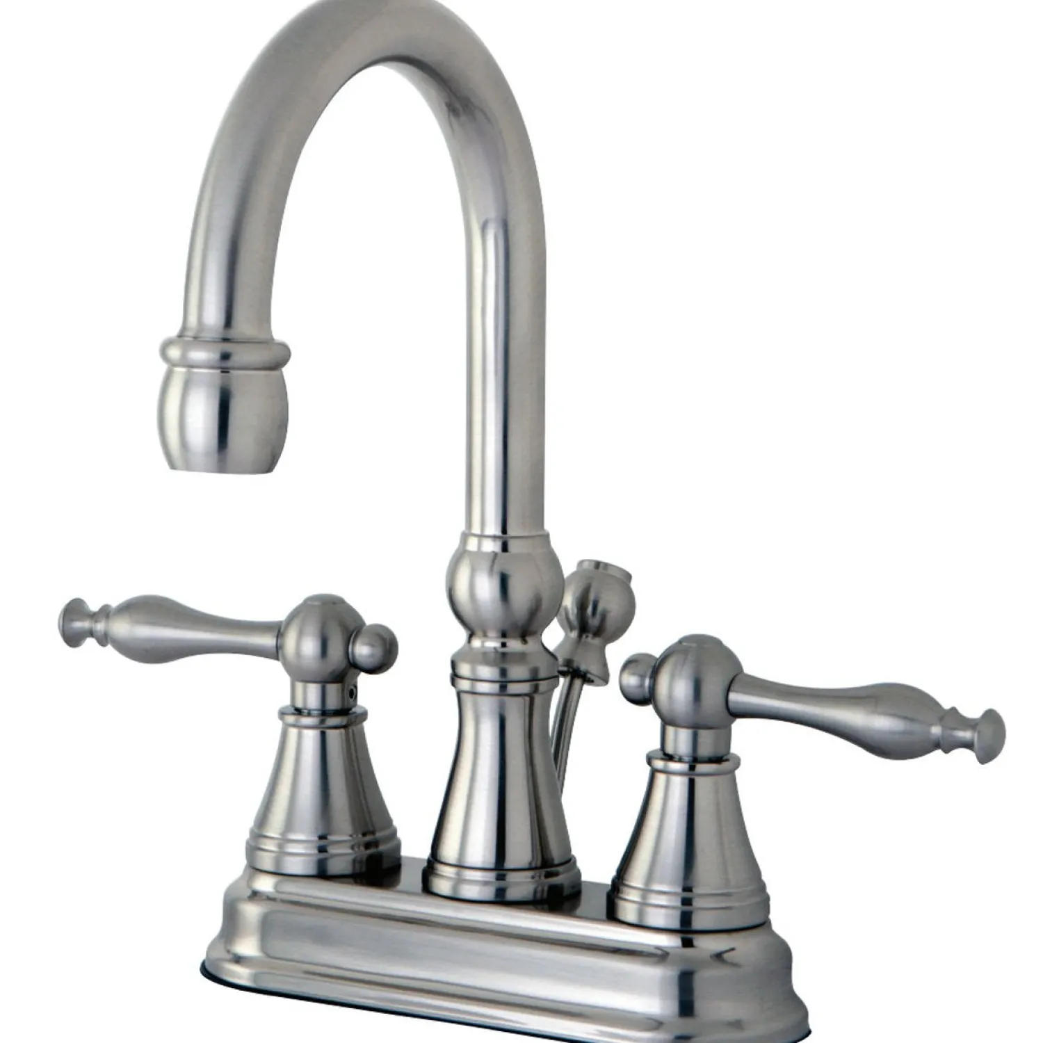 New Naples Deck Mount 4" Centerset Bathroom Faucet 4" Center Set