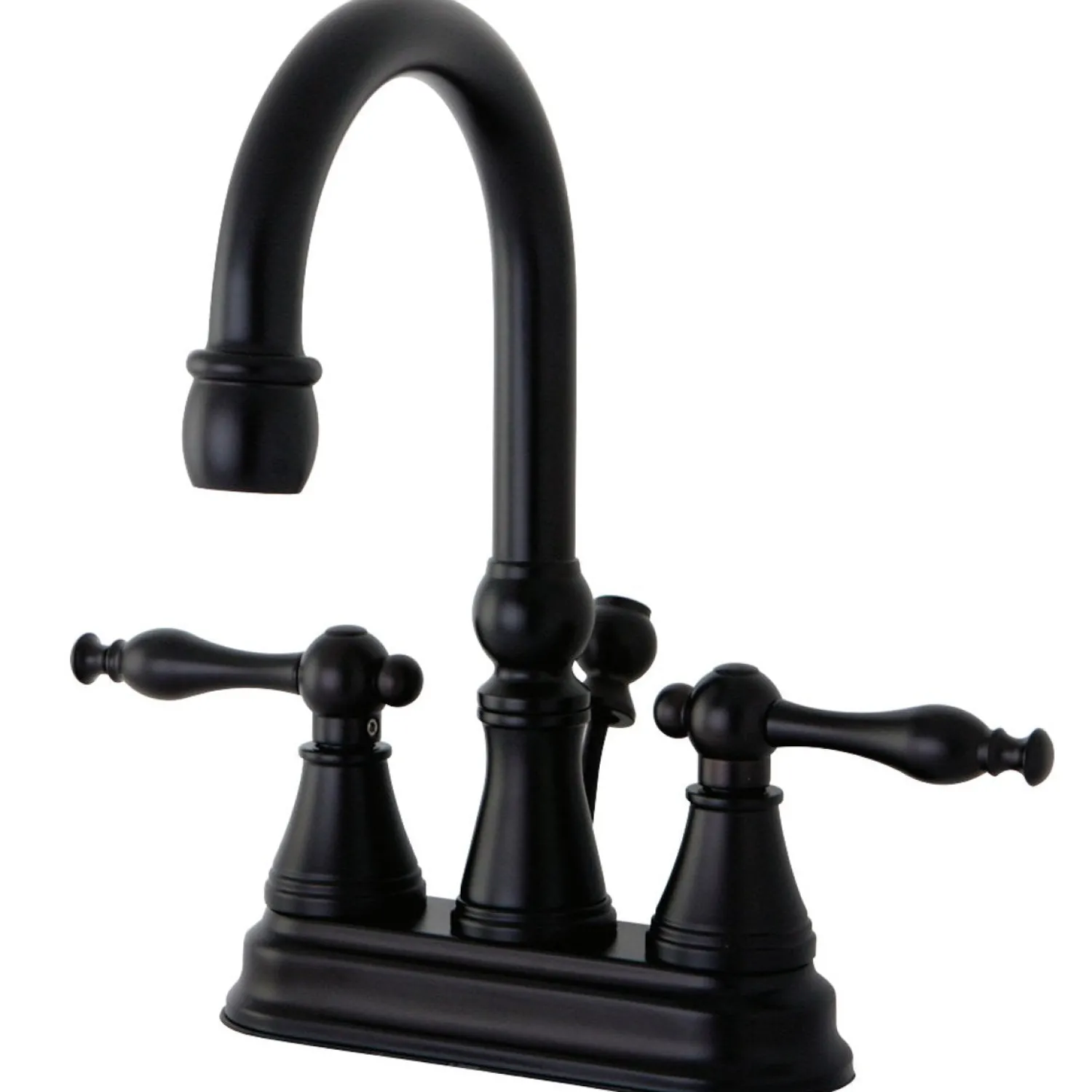 New Naples Deck Mount 4" Centerset Bathroom Faucet 4" Center Set