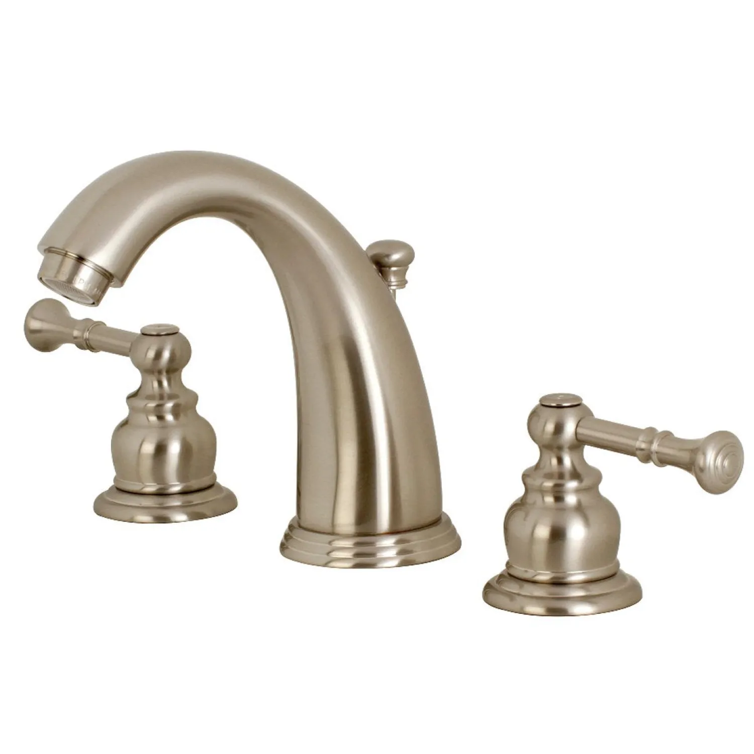 Naples Deck Mount Widespread Bathroom Faucet 8" Widespread