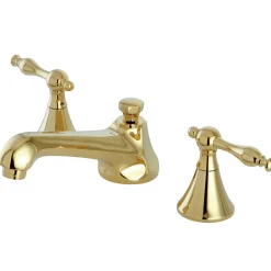 New Naples Deck Mount 8" Widespread Bathroom Faucet 8" Widespread