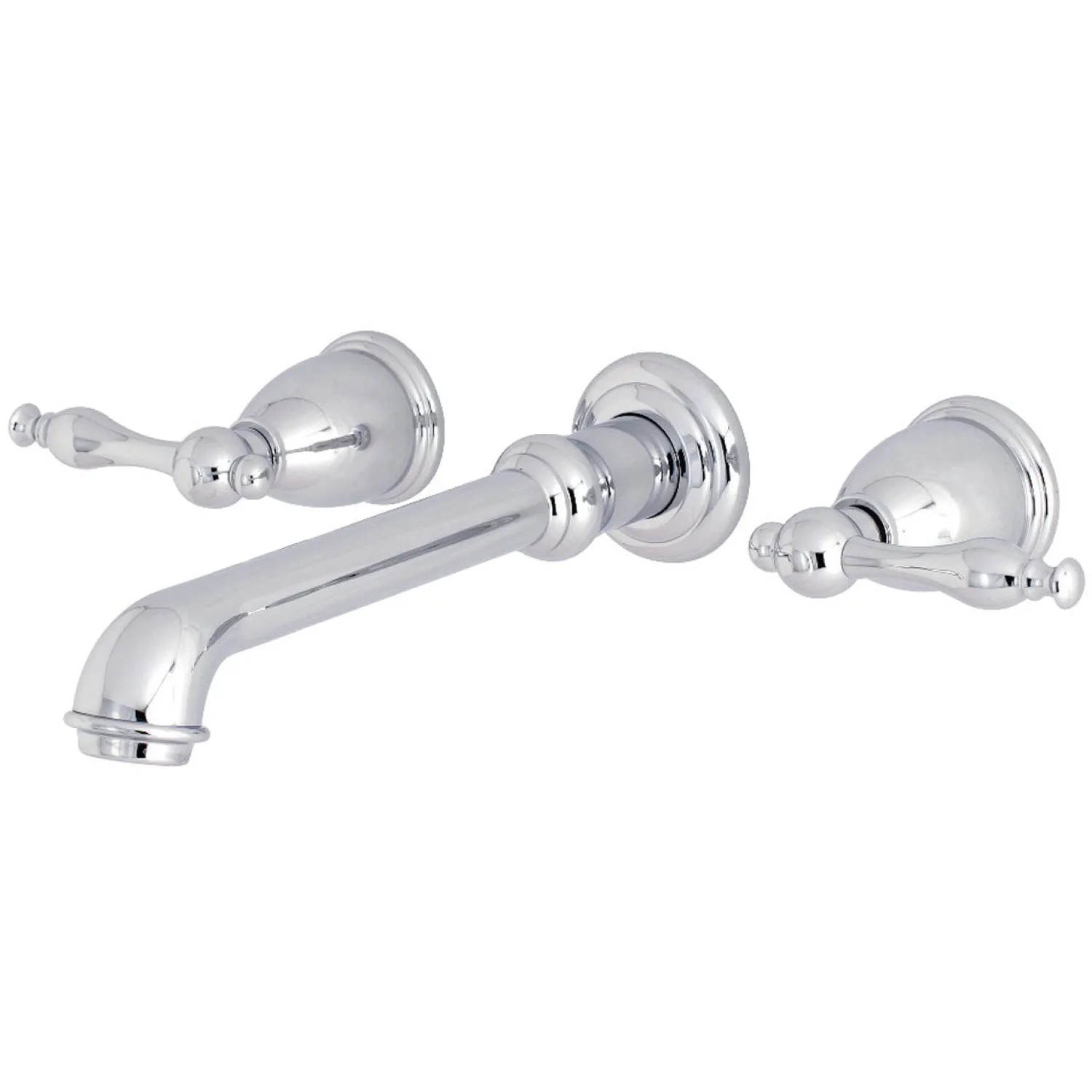 New Naples 2-Handle Wall Mount Roman Tub Faucet Tub Faucets