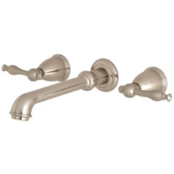 New Naples 2-Handle Wall Mount Roman Tub Faucet Tub Faucets