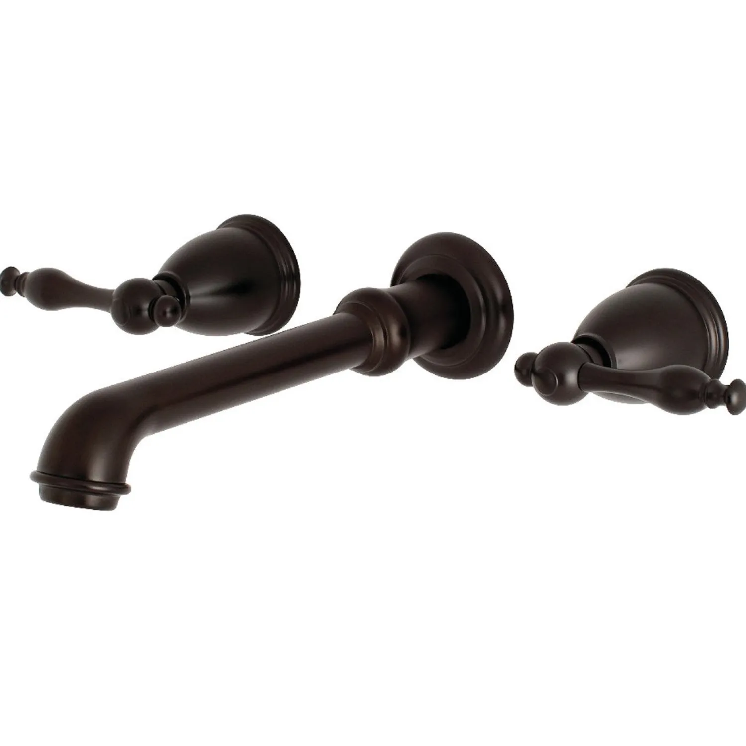 New Naples 2-Handle Wall Mount Roman Tub Faucet Tub Faucets