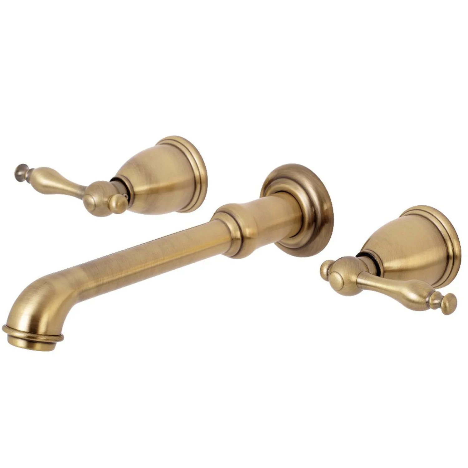 New Naples 2-Handle Wall Mount Roman Tub Faucet Tub Faucets
