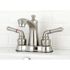 Naples 4-Inch Centerset Bathroom Faucet 4" Center Set