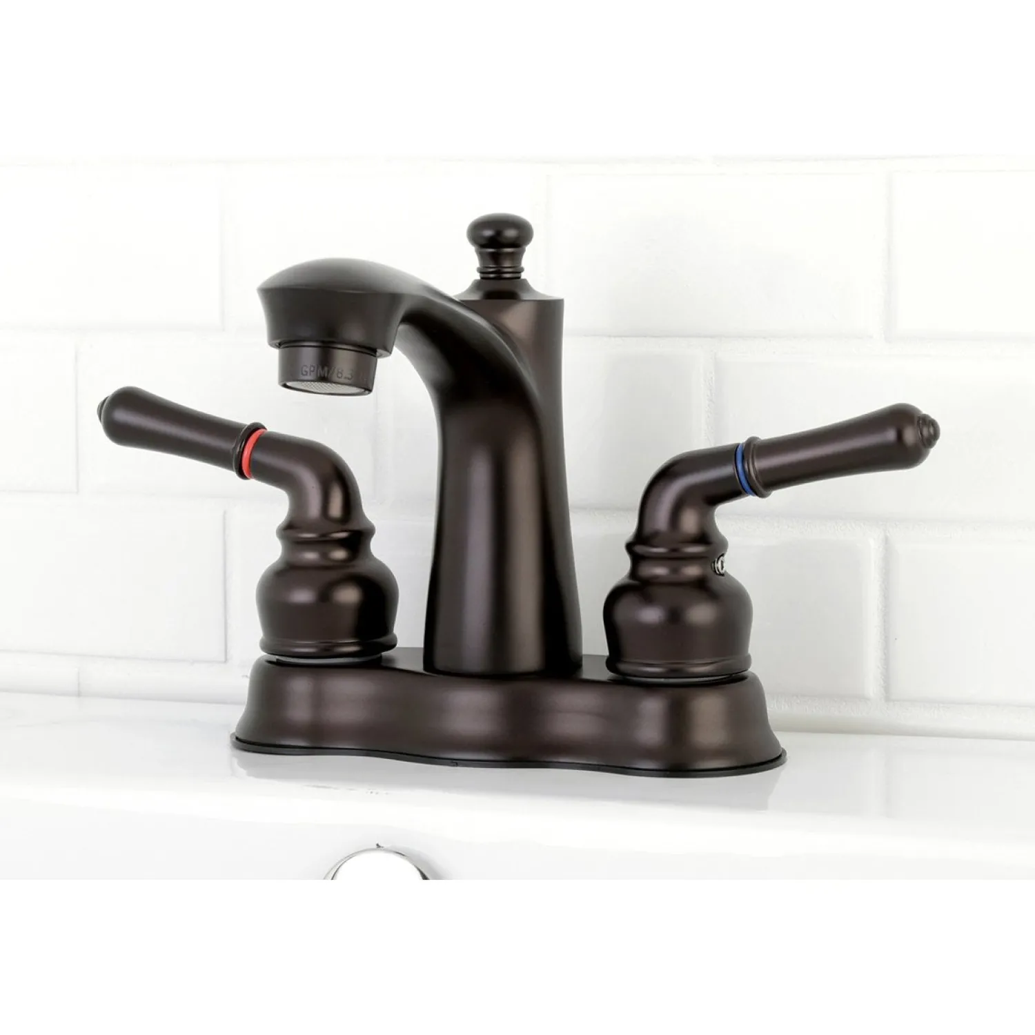 Naples 4-Inch Centerset Bathroom Faucet 4" Center Set