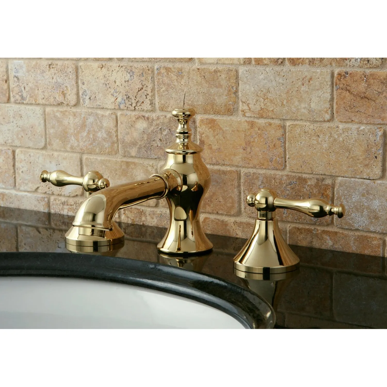 Naples 8-Inch Widespread Bathroom Faucet 8" Widespread