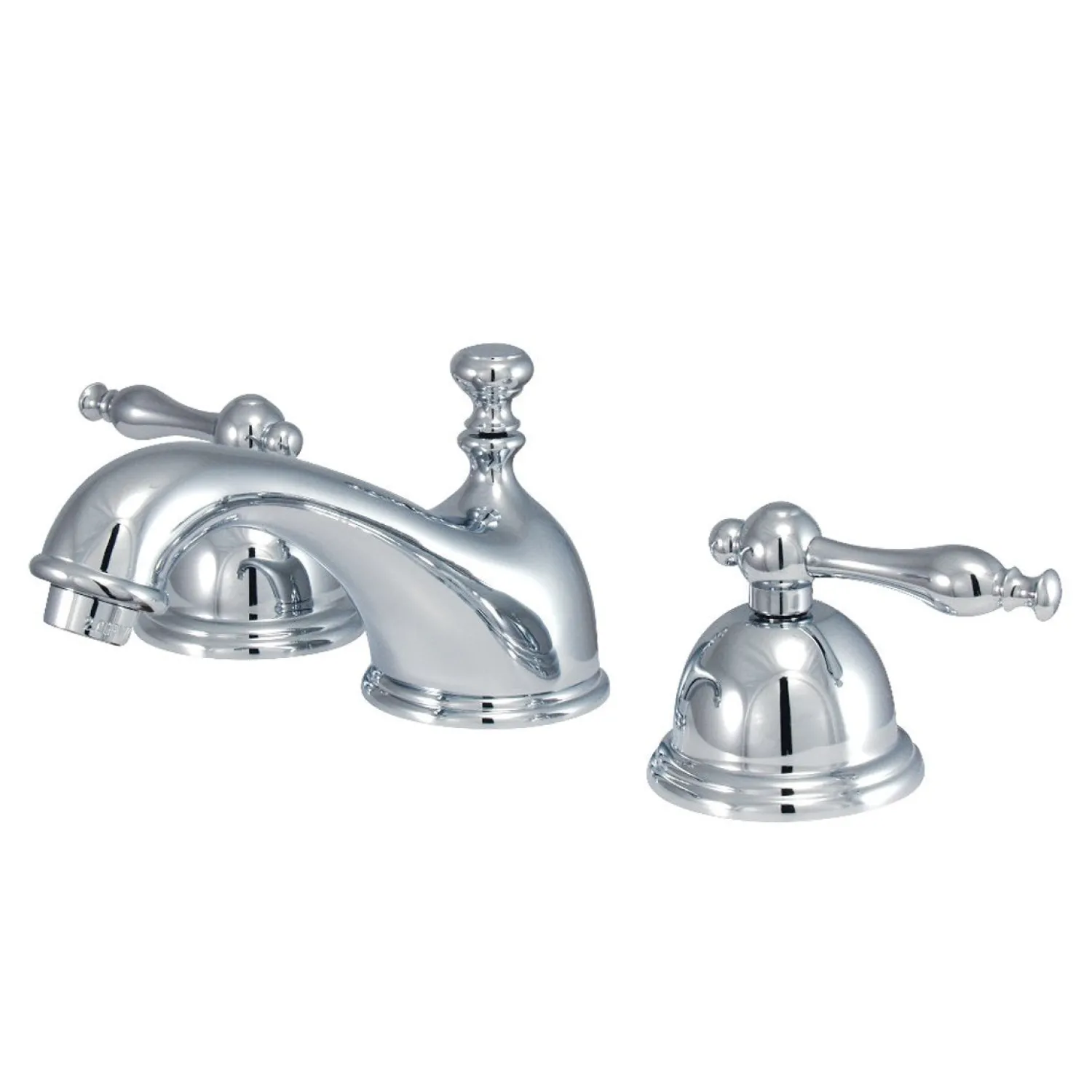 Sale Naples 8-Inch Widespread 3-Hole Bathroom Faucet 8" Widespread