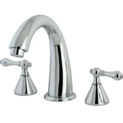 Hot Naples Roman Tub Faucet in Polished Chrome Tub Faucets