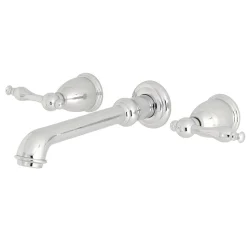 Naples Two-Handle Wall Mount Bathroom Faucet Wall Mount