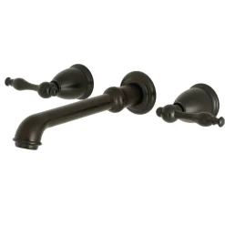 Naples Two-Handle Wall Mount Bathroom Faucet Wall Mount