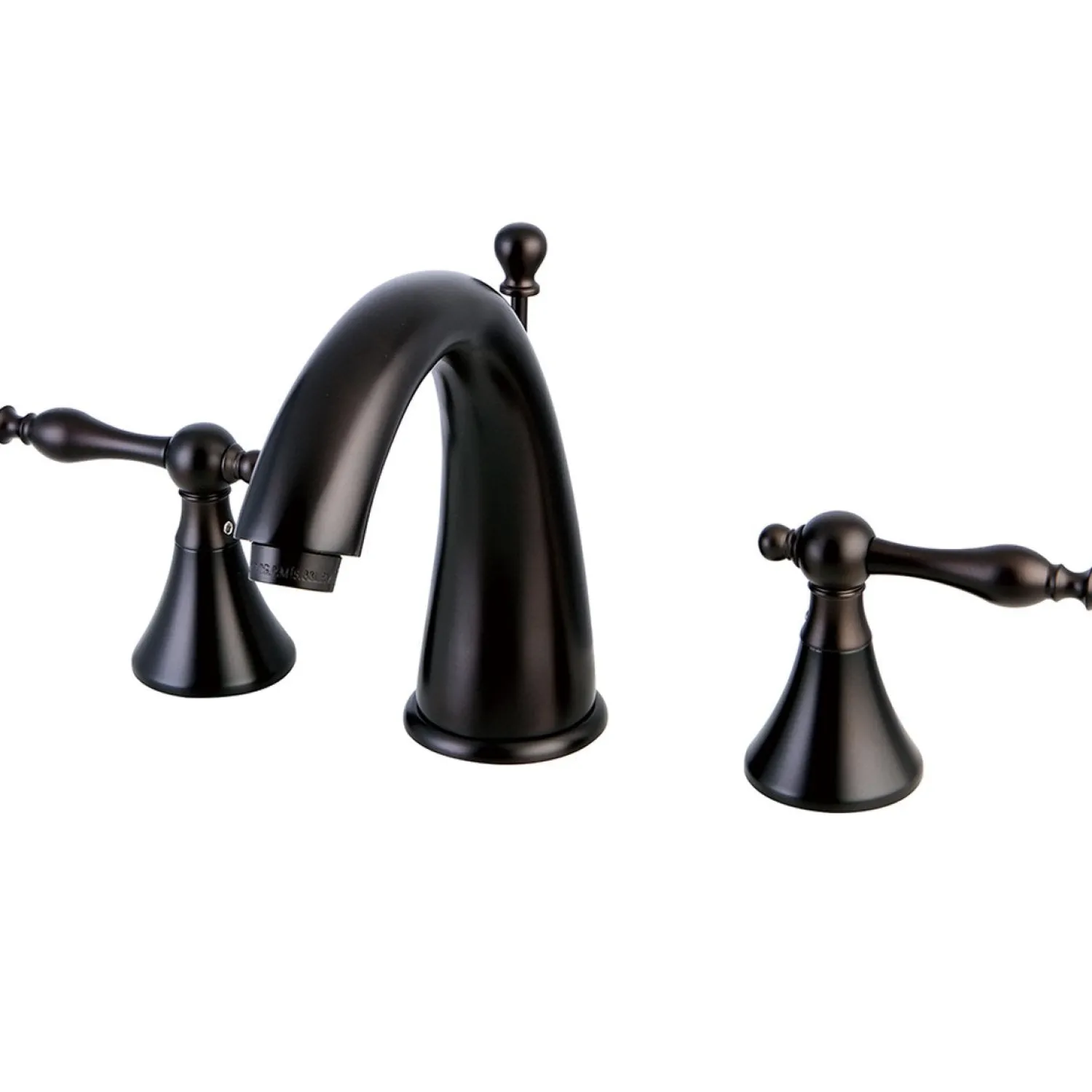 Best Naples Two Handle Deck Mount 8" to 16" Widespread Lavatory Faucet with Brass Pop-up 8" Widespread