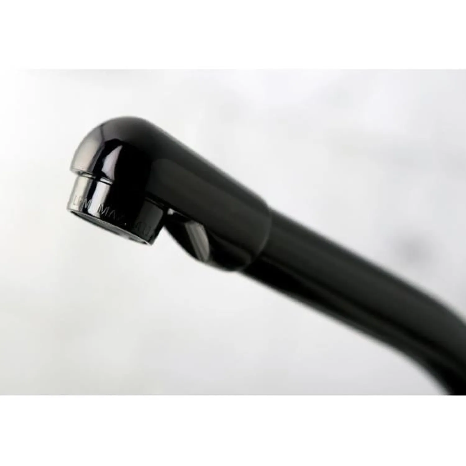 Online NB750SP Water Onyx Two Handle Centerset Kitchen Faucet and Matching Side Sprayer in Black Nickel Faucets With Side Spray