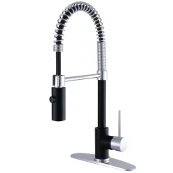 Hot New York Gourmetier Single-Handle Pull-Down Kitchen Faucet Single Hole