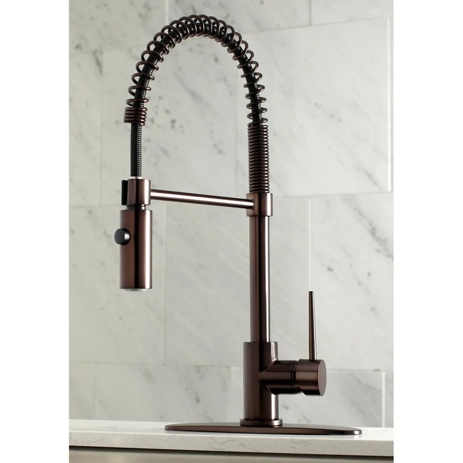 Hot New York Gourmetier Single-Handle Pull-Down Kitchen Faucet Single Hole