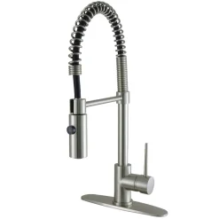 Hot New York Gourmetier Single-Handle Pull-Down Kitchen Faucet Single Hole
