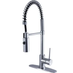 Hot New York Gourmetier Single-Handle Pull-Down Kitchen Faucet Single Hole
