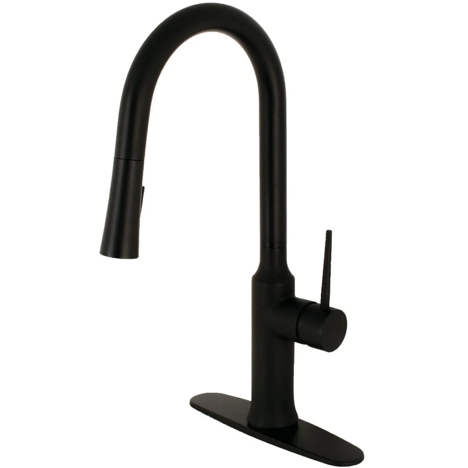 Outlet New York Gourmetier Deck Mount Single-Handle Pull-Down Kitchen Faucet Single Hole