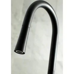 Outlet New York Gourmetier Deck Mount Single-Handle Pull-Down Kitchen Faucet Single Hole
