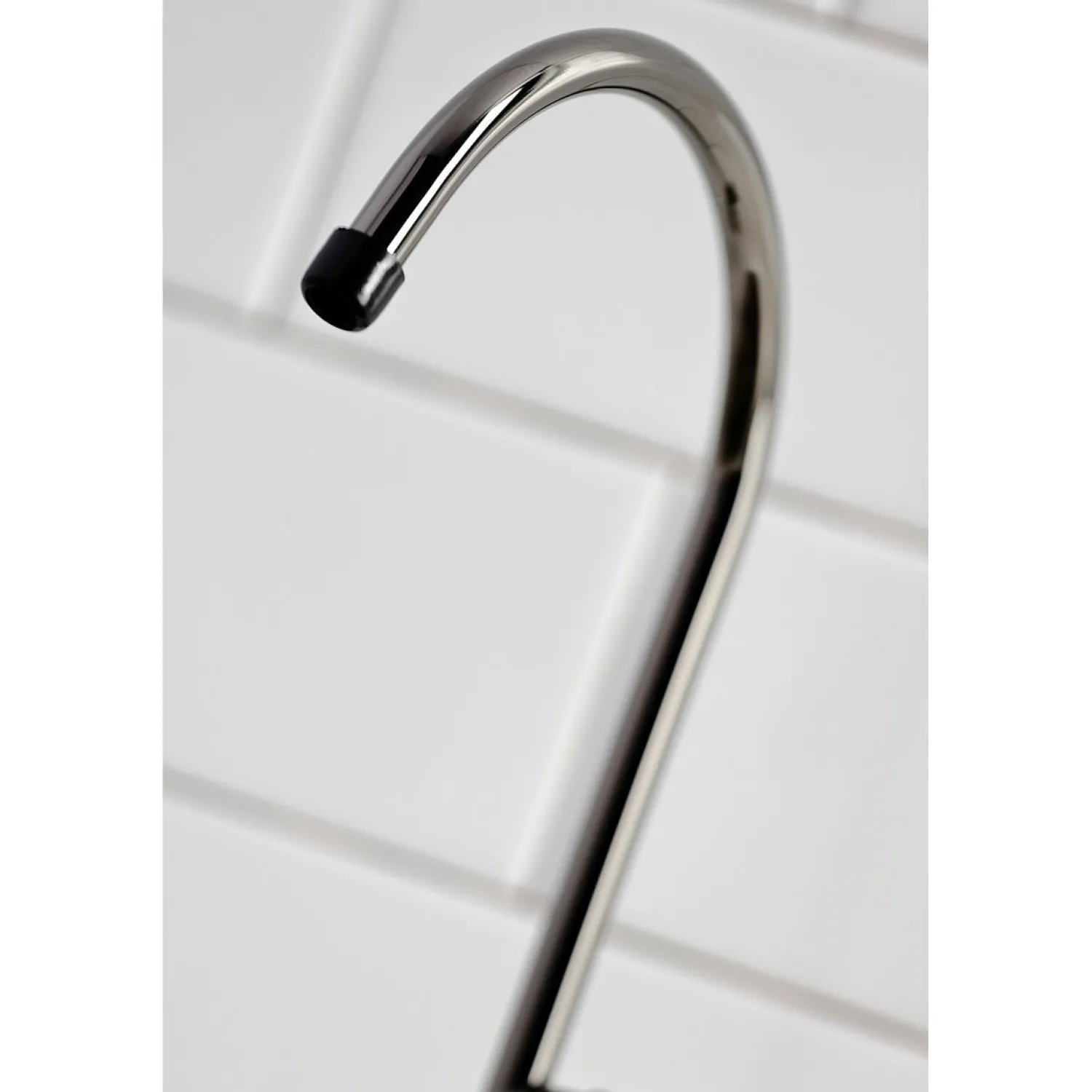New NK6190 Water Onyx Single-Handle Cold Water Filtration Faucet in Bright Black Stainless Steel Single Hole