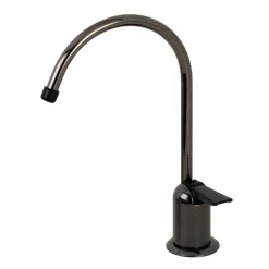 New NK6190 Water Onyx Single-Handle Cold Water Filtration Faucet in Bright Black Stainless Steel Single Hole