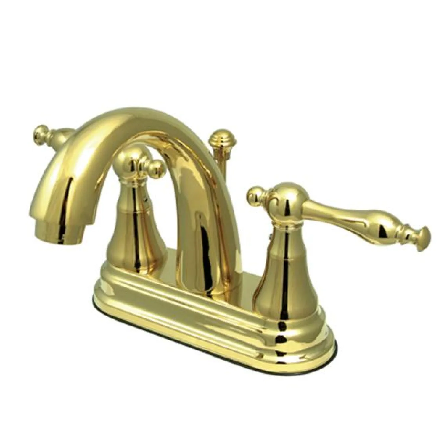 Hot Normandy Two Handle 4" Centerset Lavatory Faucet with Brass Pop-up 4" Center Set