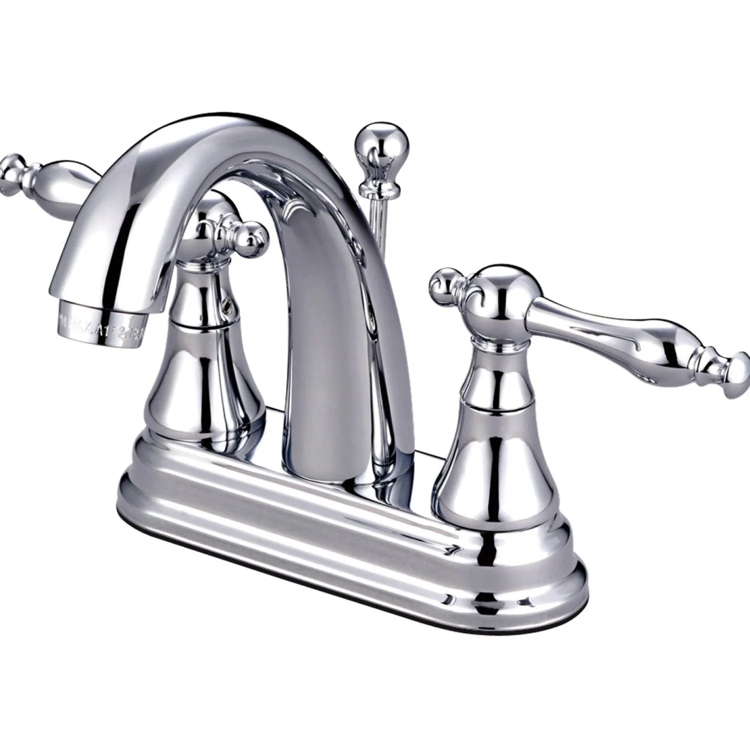 Hot Normandy Two Handle 4" Centerset Lavatory Faucet with Brass Pop-up 4" Center Set