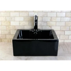 Discount NS8420DKL Water Onyx Single Handle Lavatory Faucet with Anti-Slide Handle Sleeve and Brass Pop up Drain in Black Nickel 4" Center Set