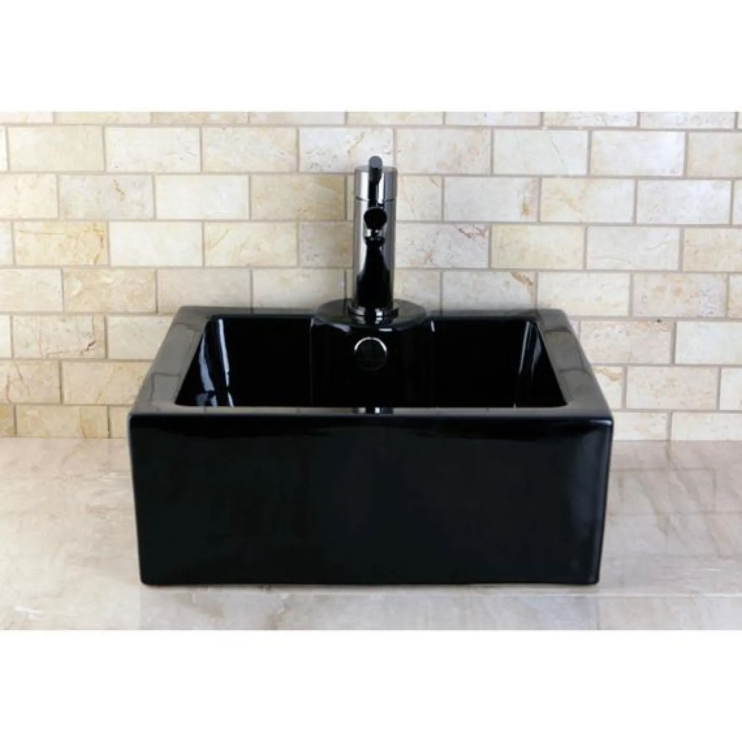 Discount NS8420DKL Water Onyx Single Handle Lavatory Faucet with Anti-Slide Handle Sleeve and Brass Pop up Drain in Black Nickel 4" Center Set