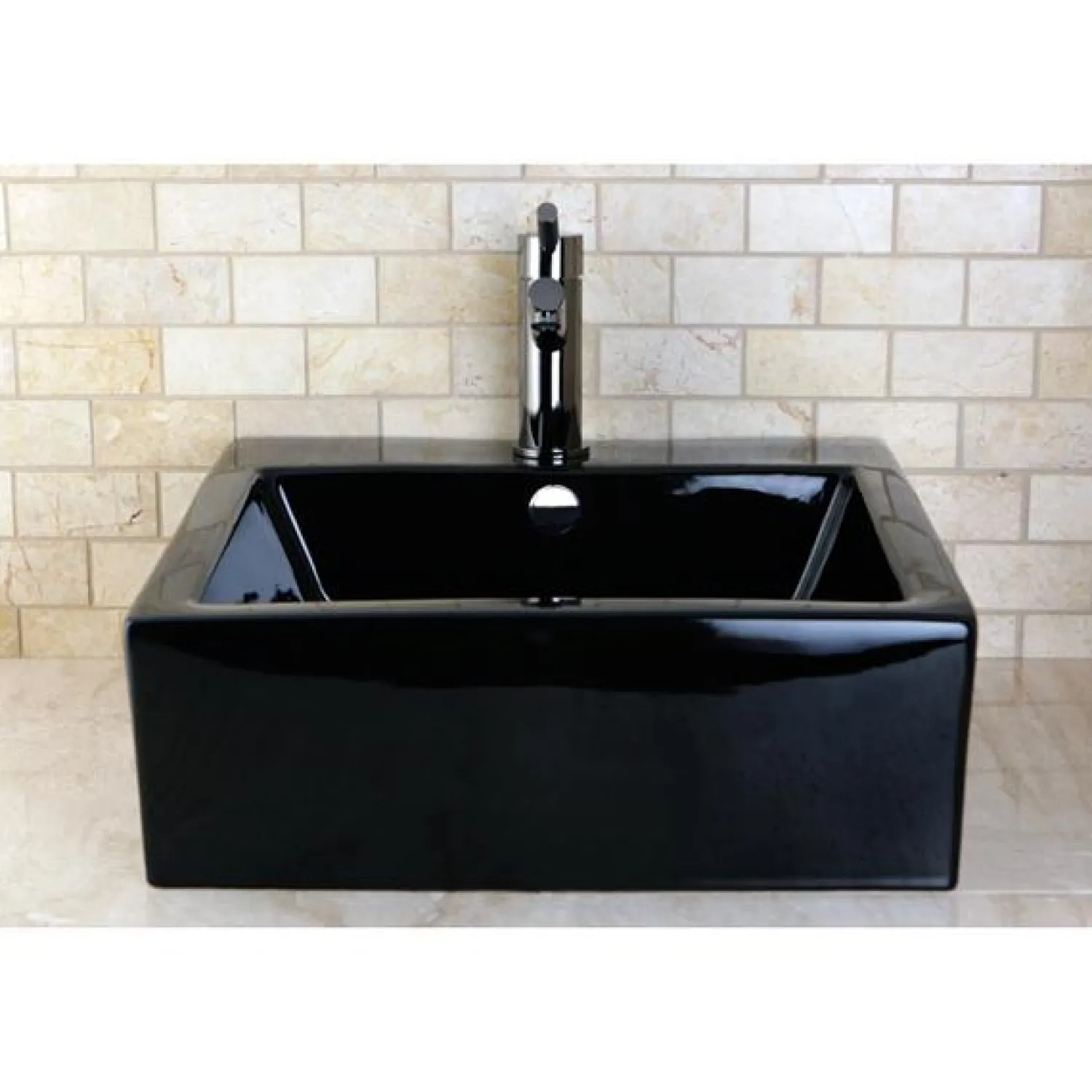 Discount NS8420DKL Water Onyx Single Handle Lavatory Faucet with Anti-Slide Handle Sleeve and Brass Pop up Drain in Black Nickel 4" Center Set