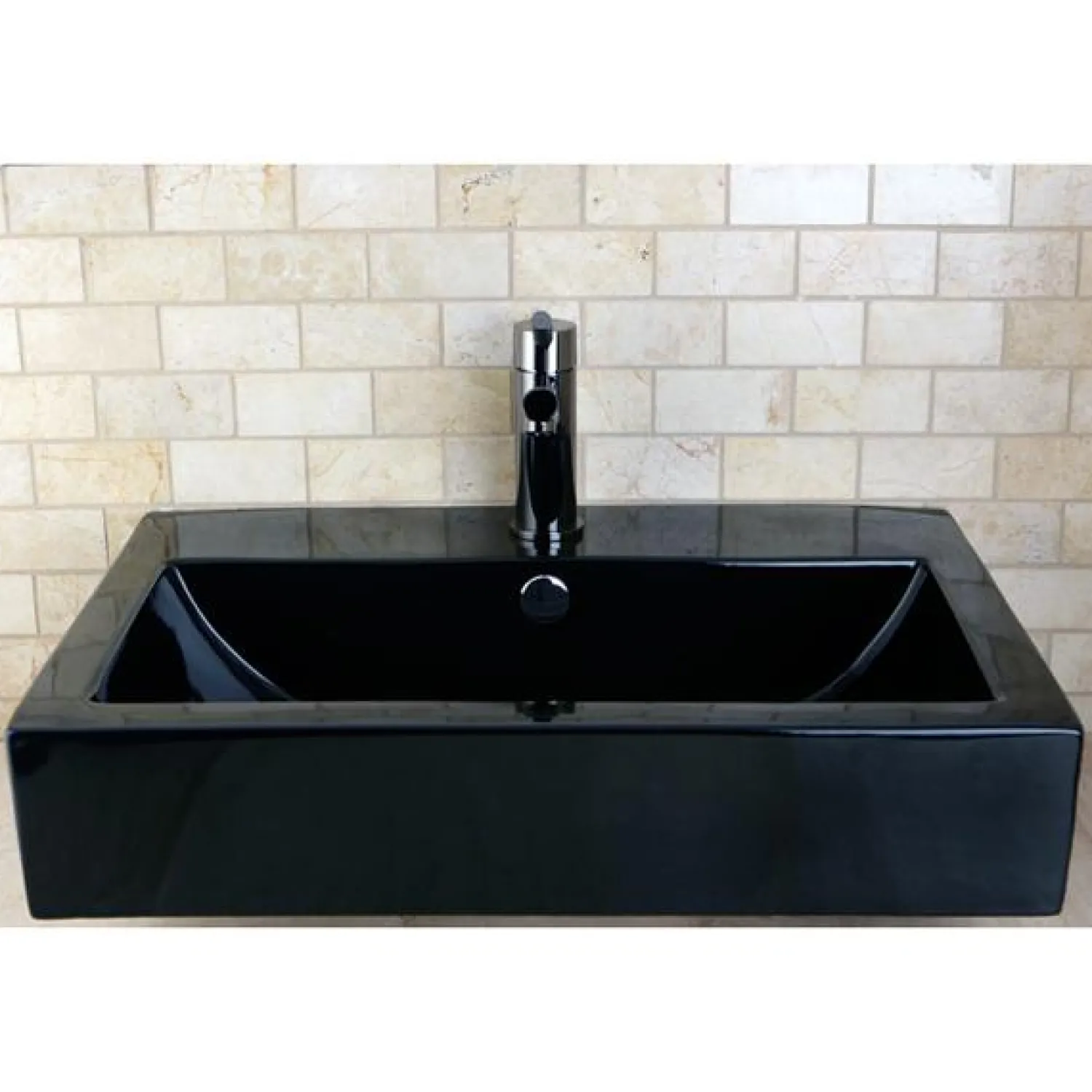 Discount NS8420DKL Water Onyx Single Handle Lavatory Faucet with Anti-Slide Handle Sleeve and Brass Pop up Drain in Black Nickel 4" Center Set