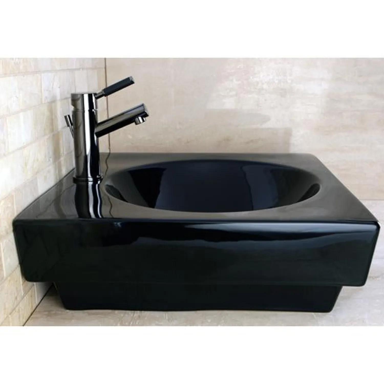 Discount NS8420DKL Water Onyx Single Handle Lavatory Faucet with Anti-Slide Handle Sleeve and Brass Pop up Drain in Black Nickel 4" Center Set
