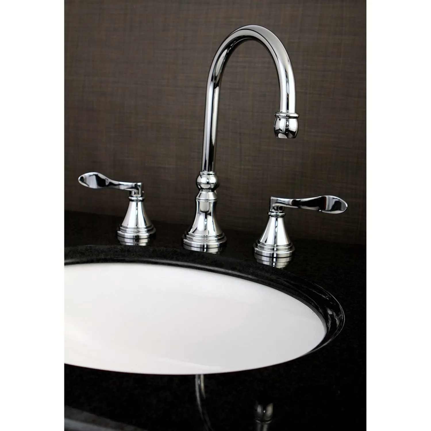 NuFrench 8-Inch Widespread Bathroom Faucet 8" Widespread