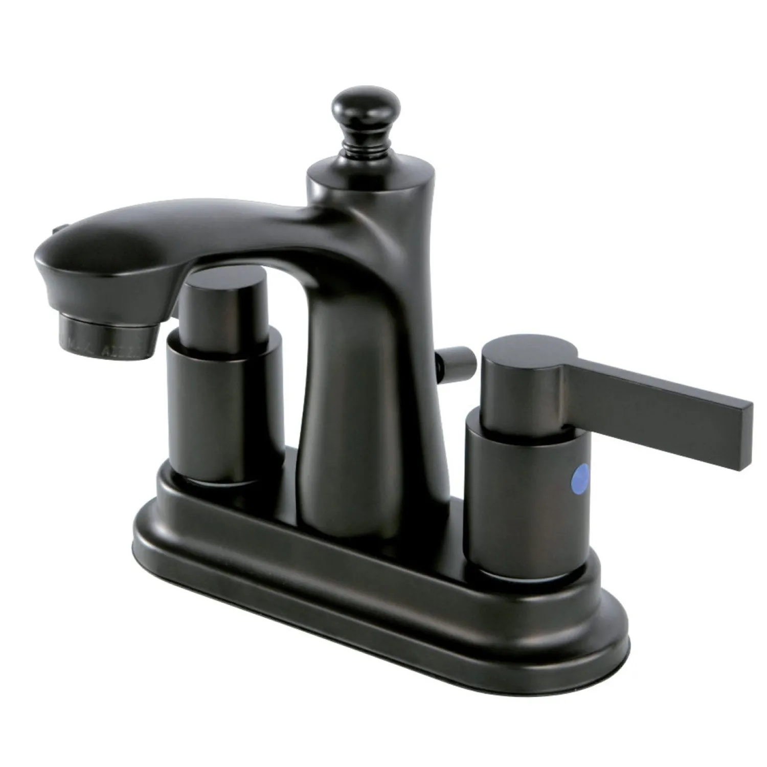 Outlet NuvoFusion 4" Centerset Deck Mount Bathroom Faucet 4" Center Set