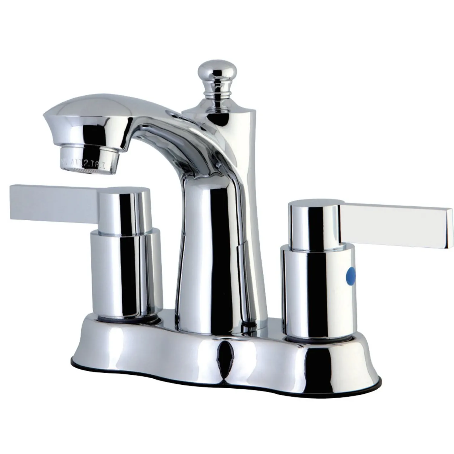 Sale NuvoFusion Deck Mount 4" Centerset Bathroom Faucet 4" Center Set