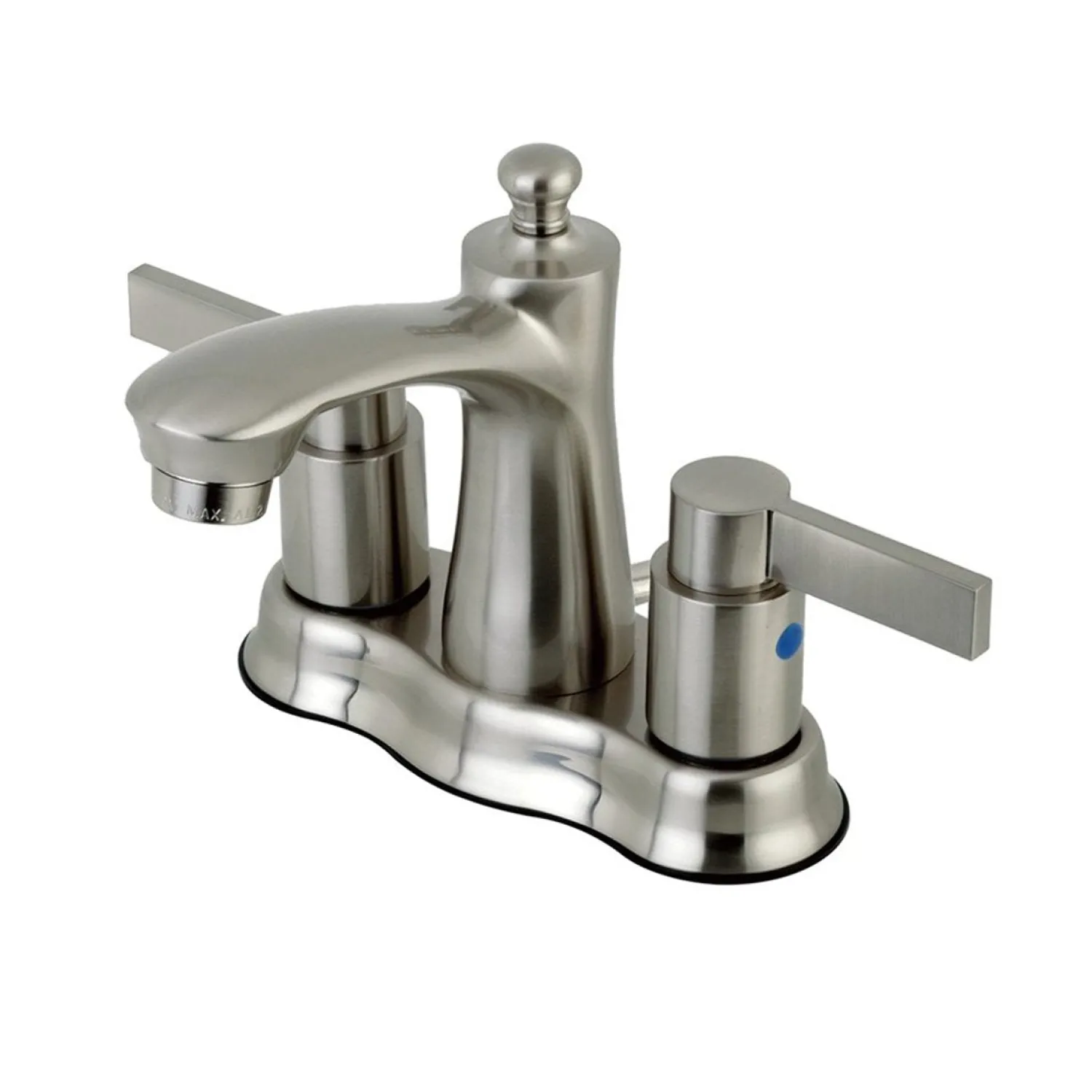 Sale NuvoFusion Deck Mount 4" Centerset Bathroom Faucet 4" Center Set