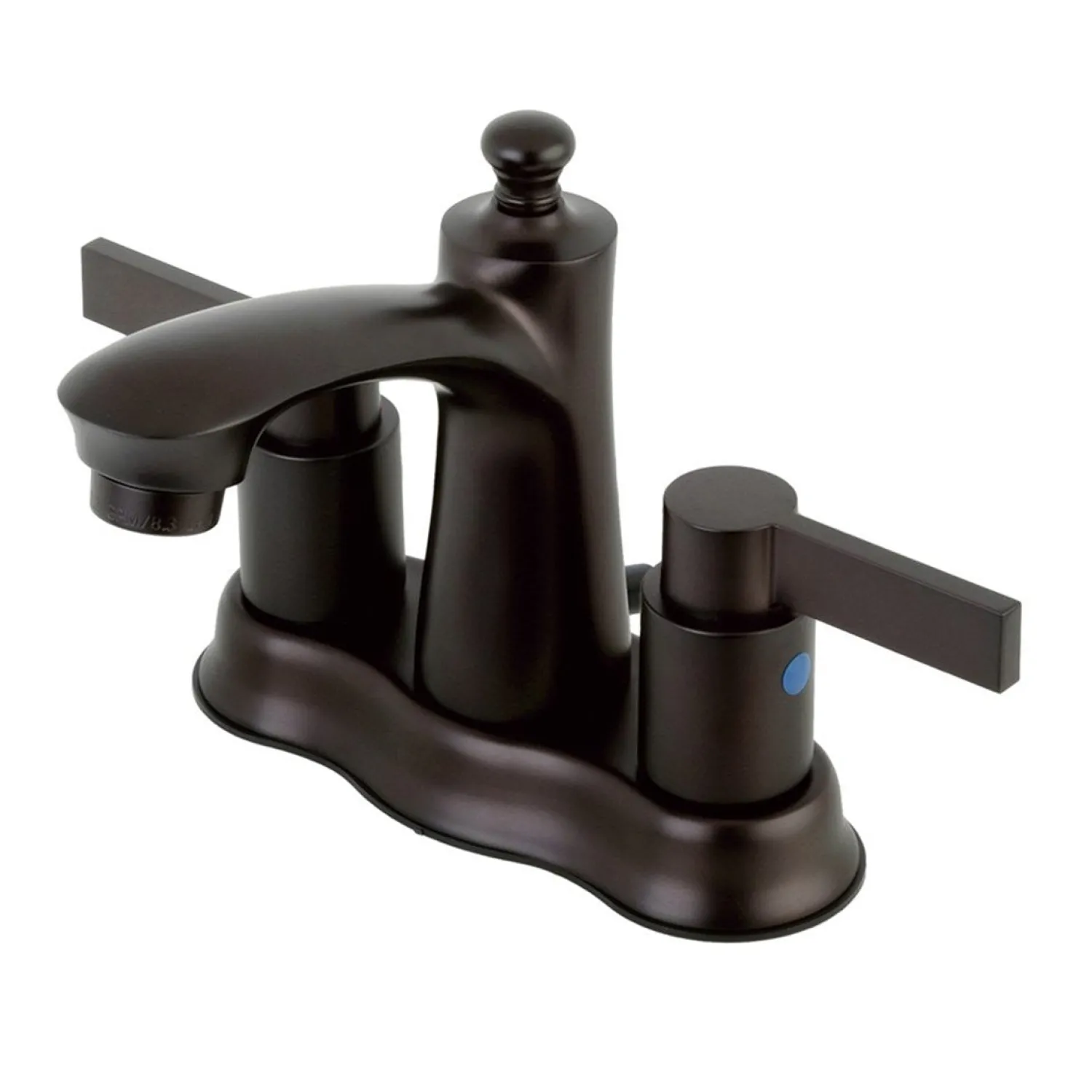 Sale NuvoFusion Deck Mount 4" Centerset Bathroom Faucet 4" Center Set