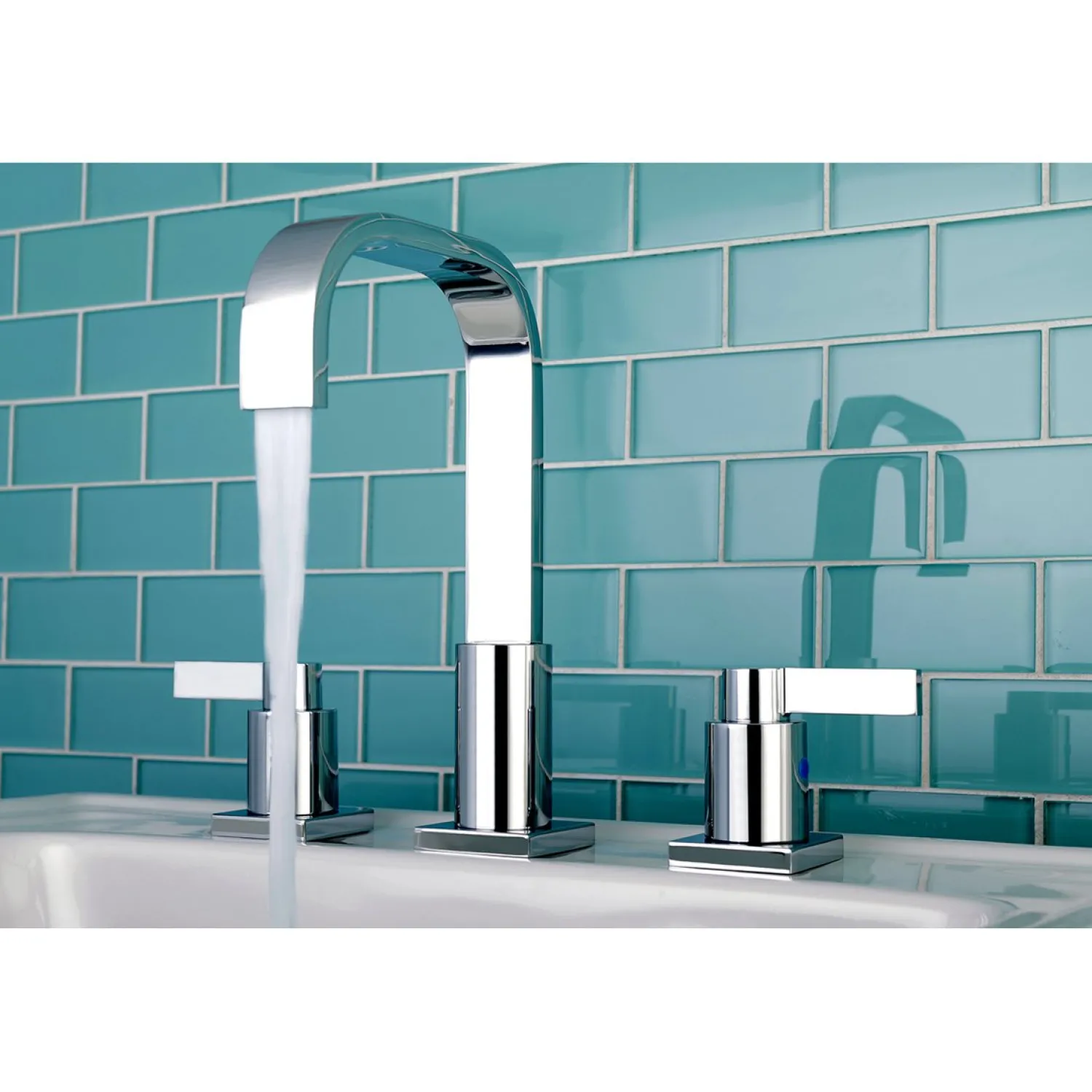 Discount NuvoFusion Fauceture Widespread Bathroom Faucet 8" Widespread