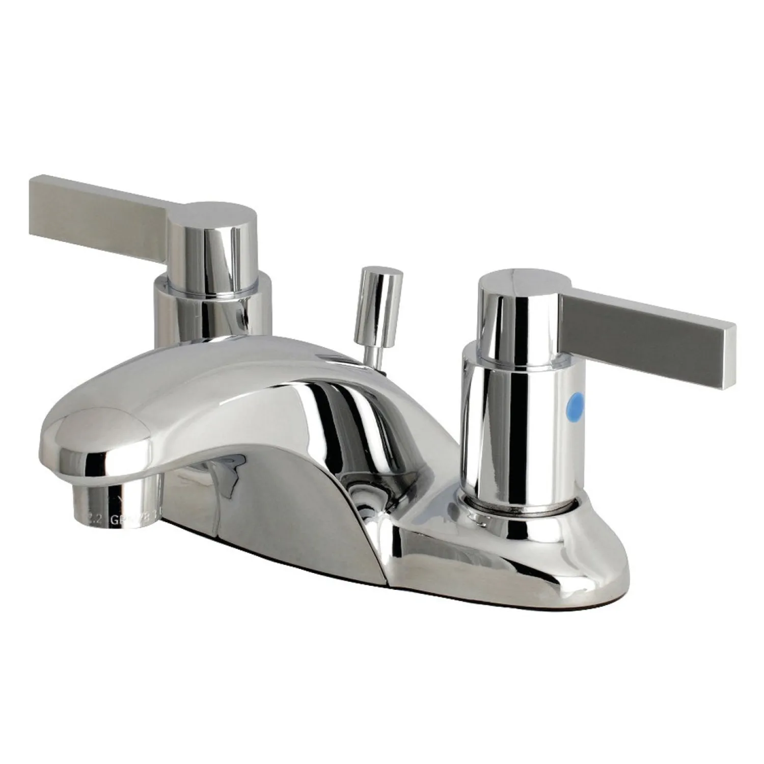 Sale NuvoFusion 2-Handle 4-Inch Centerset Bathroom Faucet 4" Center Set