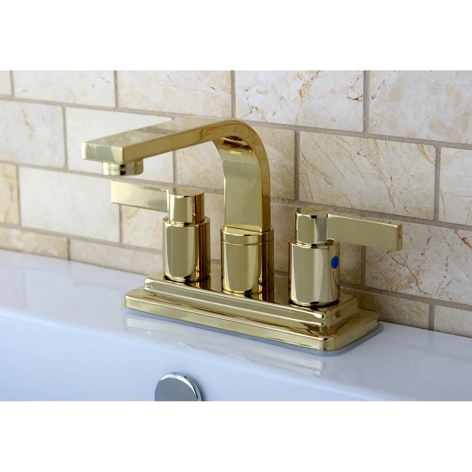Discount NuvoFusion 4-Inch Centerset Two-Handle Bathroom Faucet 4" Center Set