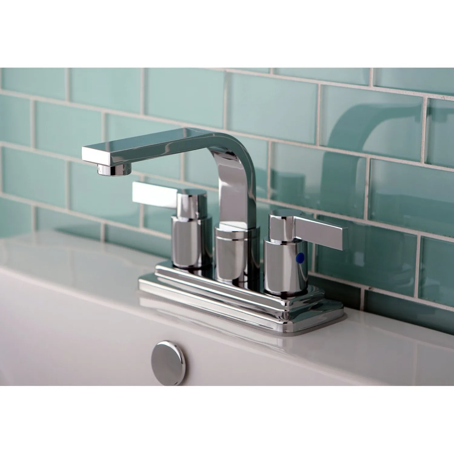 Discount NuvoFusion 4-Inch Centerset Two-Handle Bathroom Faucet 4" Center Set