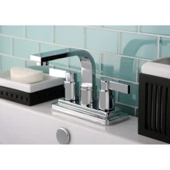Discount NuvoFusion 4-Inch Centerset Two-Handle Bathroom Faucet 4