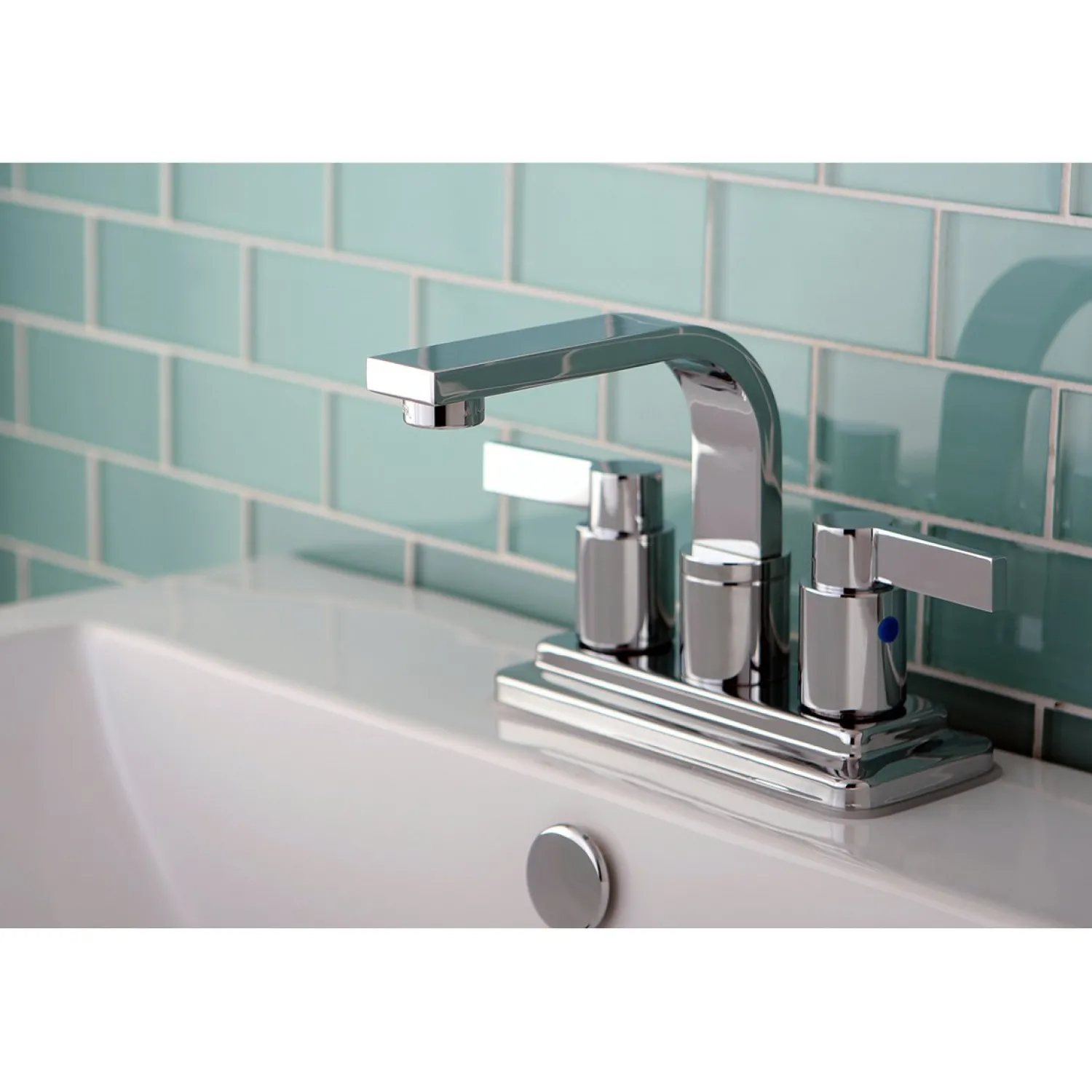 Discount NuvoFusion 4-Inch Centerset Two-Handle Bathroom Faucet 4" Center Set