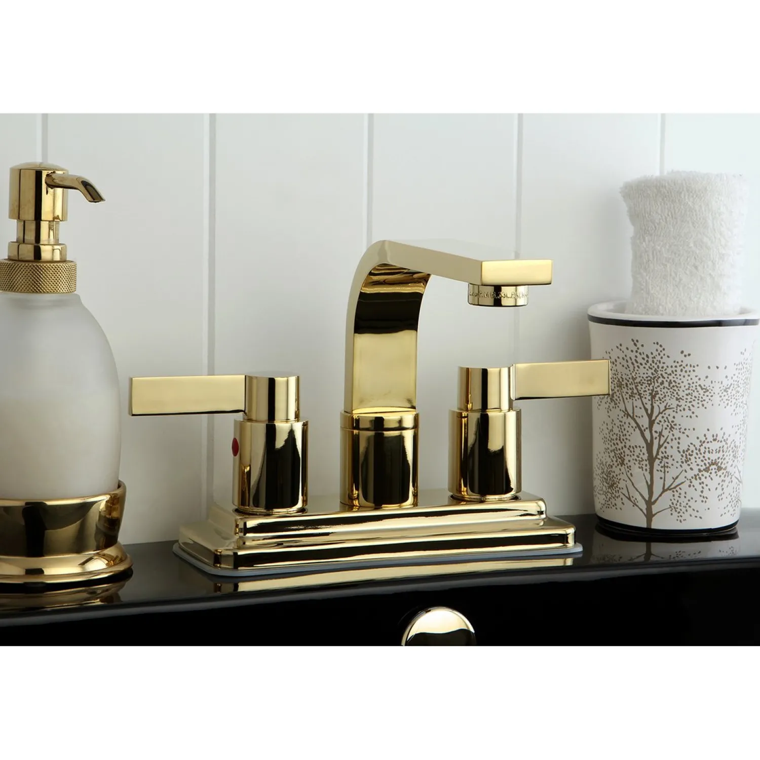 Discount NuvoFusion 4-Inch Centerset Two-Handle Bathroom Faucet 4" Center Set