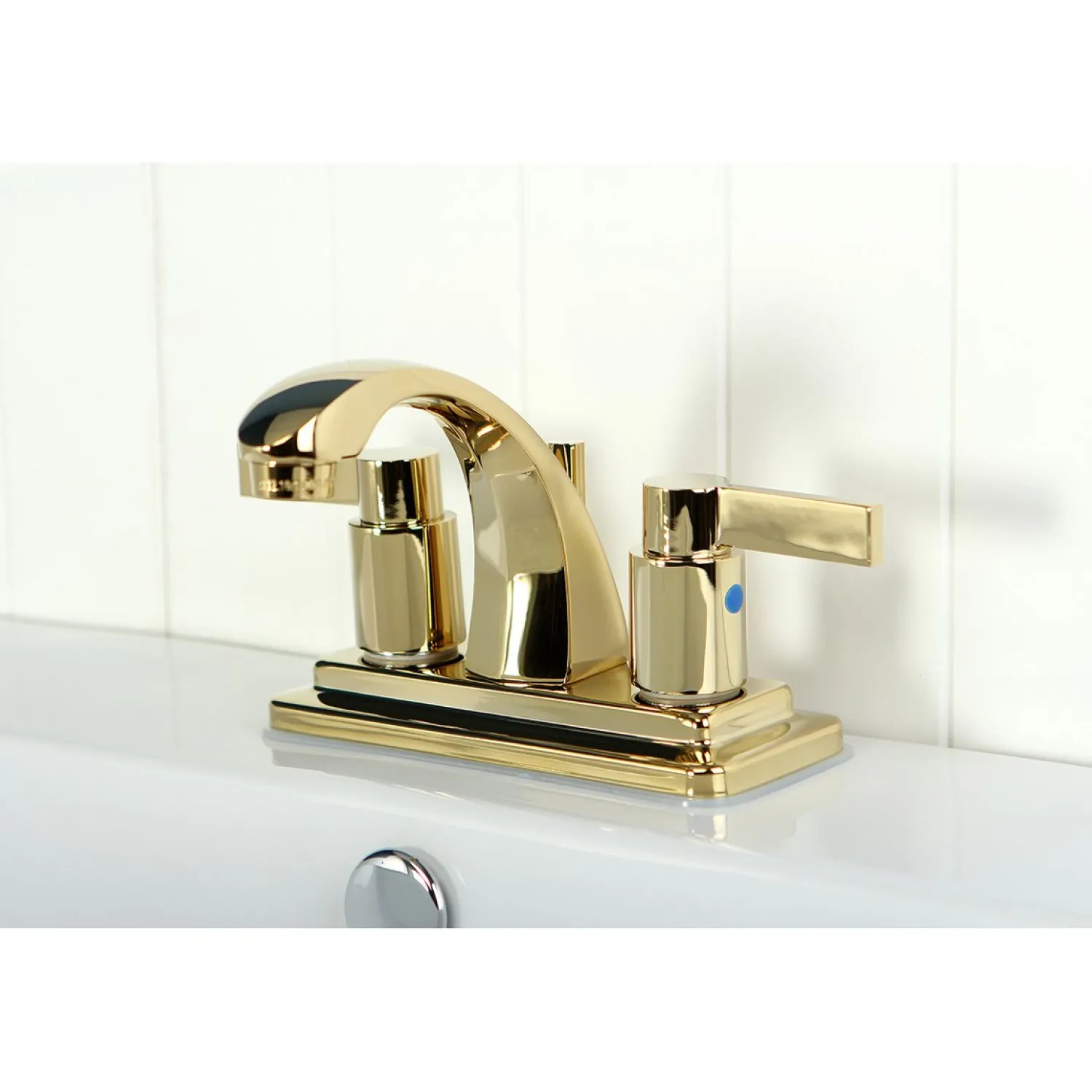 New NuvoFusion 4-Inch Centerset 2-Handle Bathroom Faucet 4" Center Set